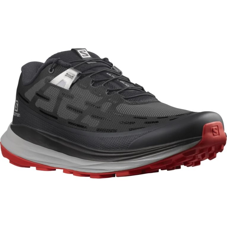 Black Salomon Ultra Glide Men's Trail Running Shoes | IE PM8690